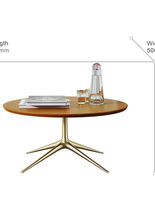 طاولة قهوة مستديرة بحجم بسيط-CT0189