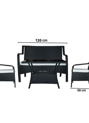 OF461-طقم أثاث خارجي - 4 قطع