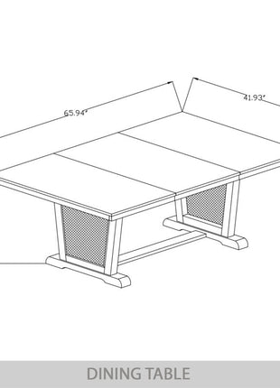 طاولات طعام-DT280