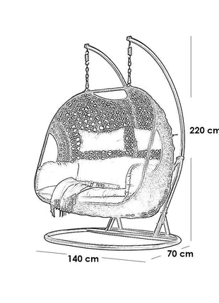 OF391-Swing Chair - كرسي أرجوحة فردين